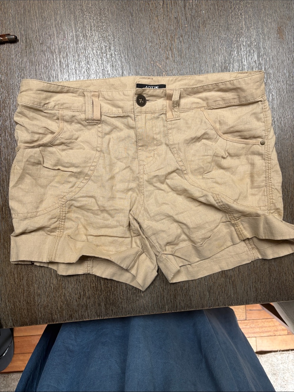 Apt. 9 Women's Light Tan Casual Jean Shorts